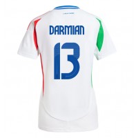 Italien Matteo Darmian #13 Fußballbekleidung Auswärtstrikot Damen EM 2024 Kurzarm